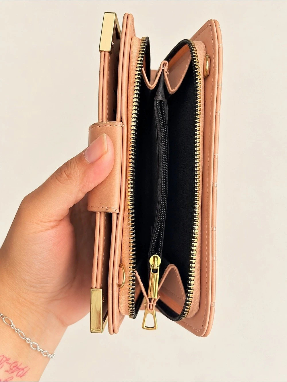 Pink Wallet Like New - Picture 3 of 4